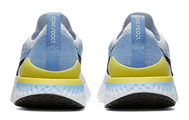 (WMNS) Nike Epic React Flyknit 2 'White Light Blue' BQ8927-106