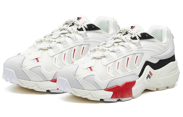 (WMNS) FILA Ravagement 2000 Running Shoes 'White Black Red' F12M041115FNF