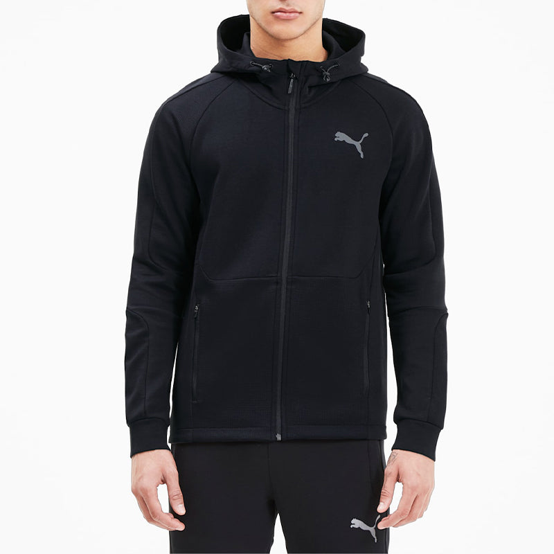 PUMA Evostripe Full-Zip Hooded Jacket Black 585120-01