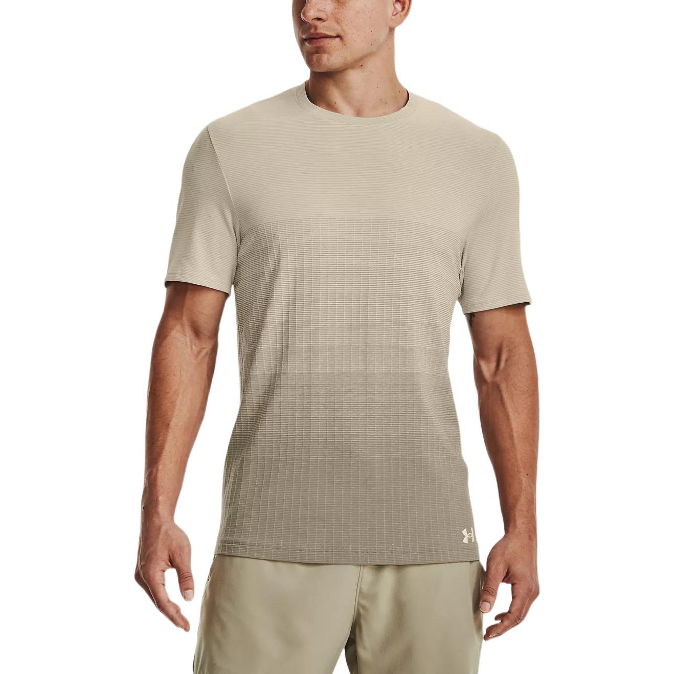 Under Armour Seamless Lux Short Sleeve T-shirt 'Beige' 1370442-279