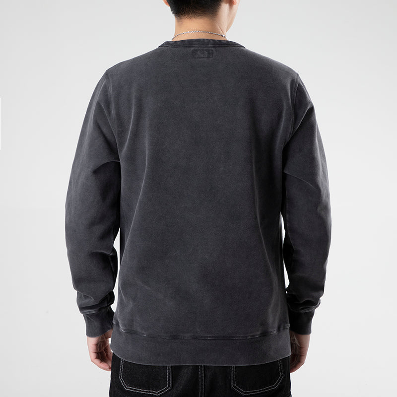 Converse Jack Purcell Pullover Crewneck Sweatshirt Asia Sizing 'Black' 10021636-A02