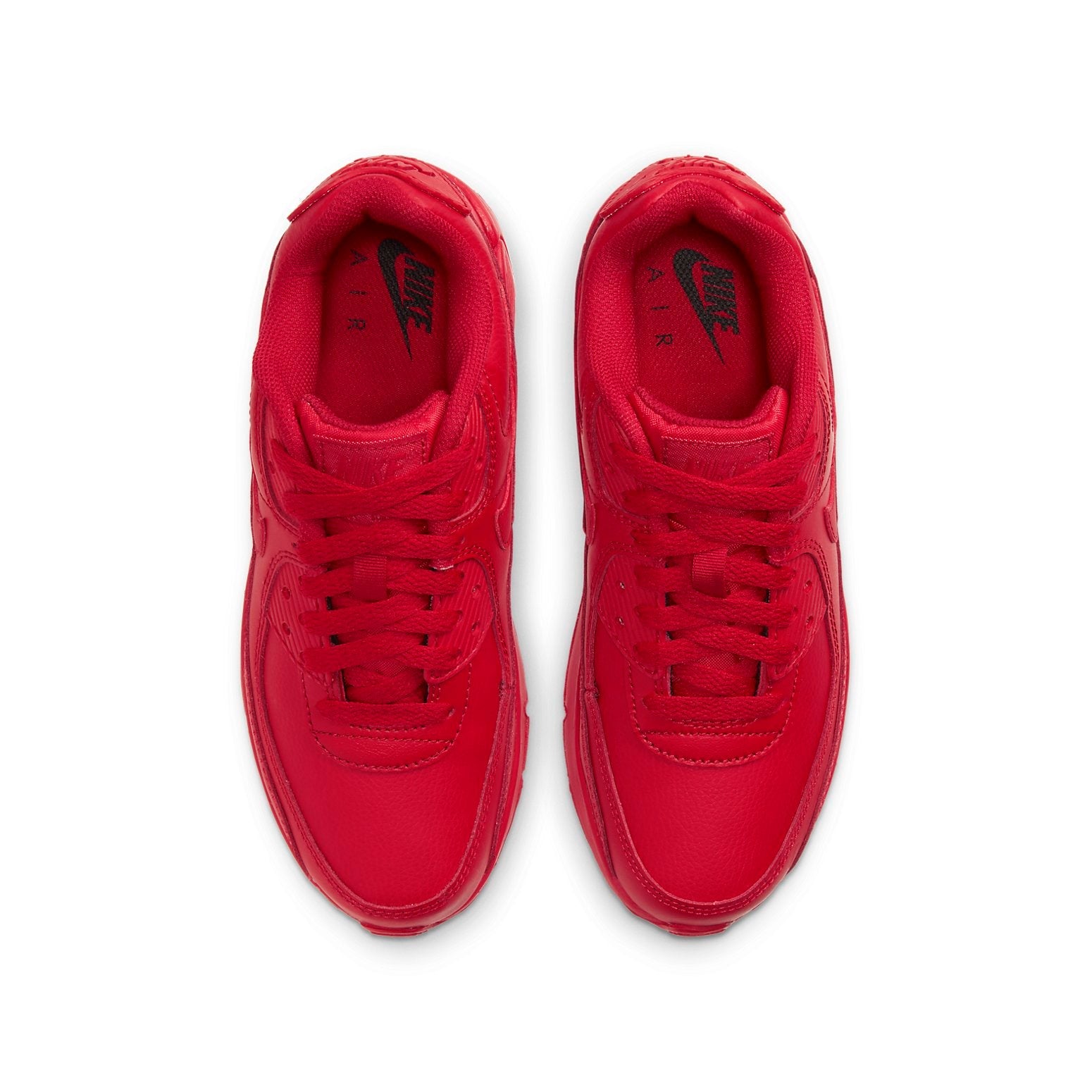 (GS) Nike Air Max 90 Leather 'University Red' DC2002-600