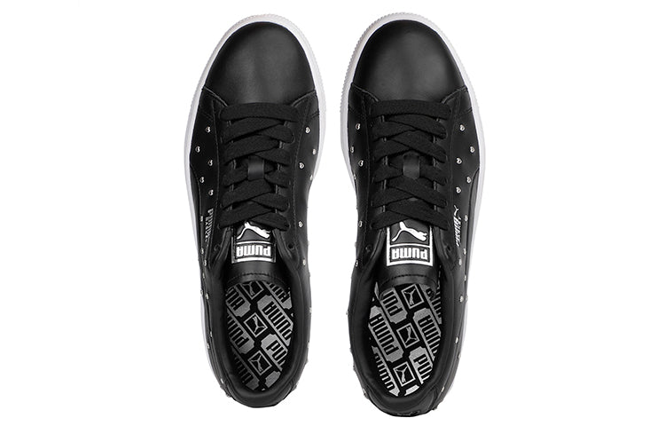 (WMNS) PUMA Basket Studs 'Black' 369298-02