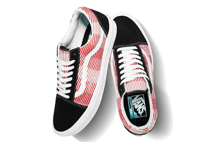 Vans Comfycush Old Skool 'Black White Red' VN0A3WMAWWZ