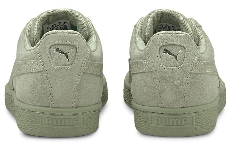 (WMNS) PUMA Suede Classic Leisure Board Shoes Green 375128-02