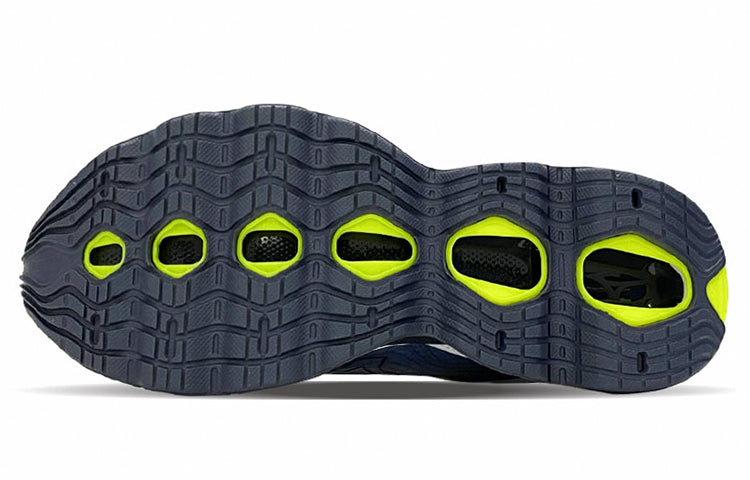 Mizuno Wave X 10 Shock Absorption Non-Slip Wear-resistant Low Tops White Green 'Black Yellow Blue' J1GC210029