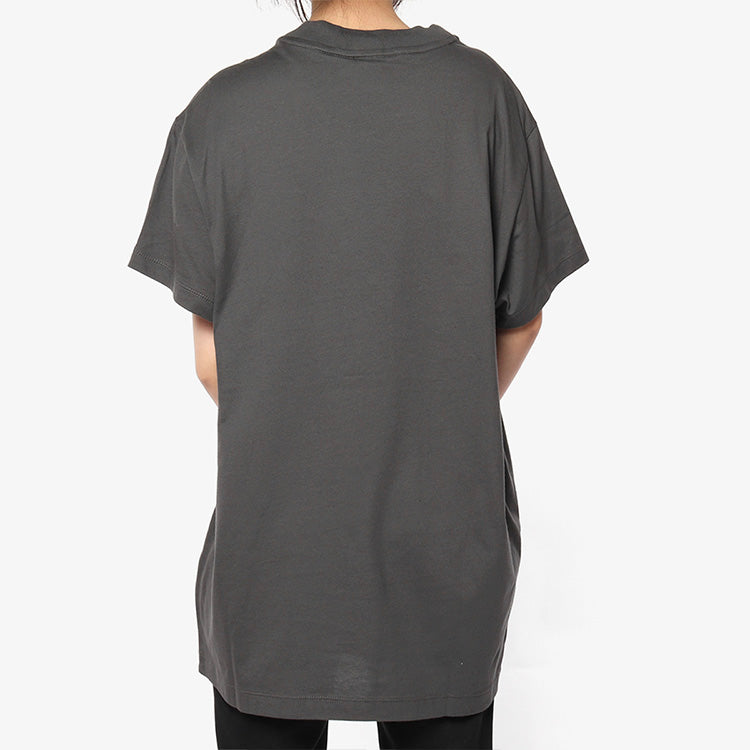 (WMNS) adidas originals Boyfriend Casual Sports Short Sleeve Gray DU9983