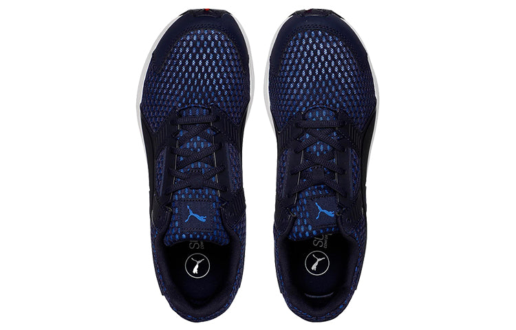 (WMNS) PUMA Nrgy Driver Low Running Shoes Blue/Black/White 190558-03