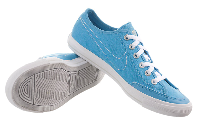 (WMNS) Nike Go Canvas 'Blue White' 443928-400
