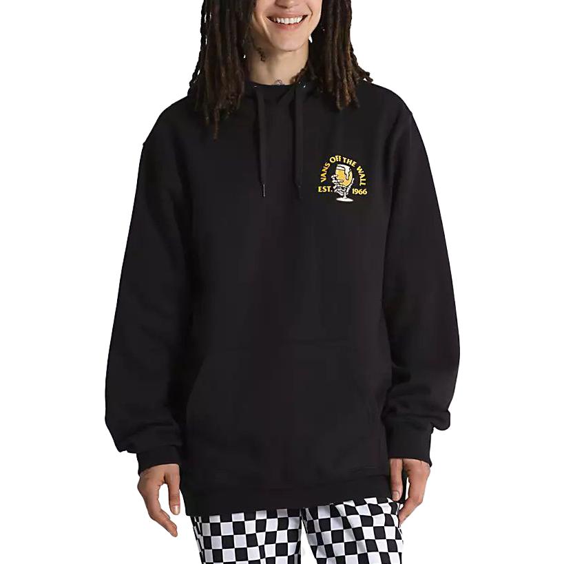 Vans The Coolest In Town Pullover Hoodie 'Black' VN0008H7BLK