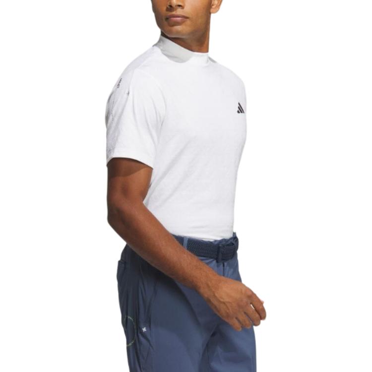 adidas Street Style Plain Logo T-Shirts Asia Sizing 'White' IN9059