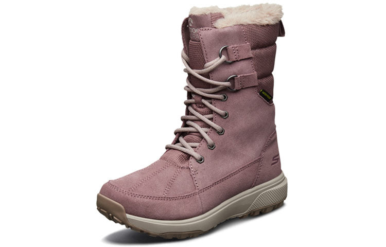 (WMNS) Skechers Outdoors Ultra High-Top Snow Boots Pink 15567-MVE