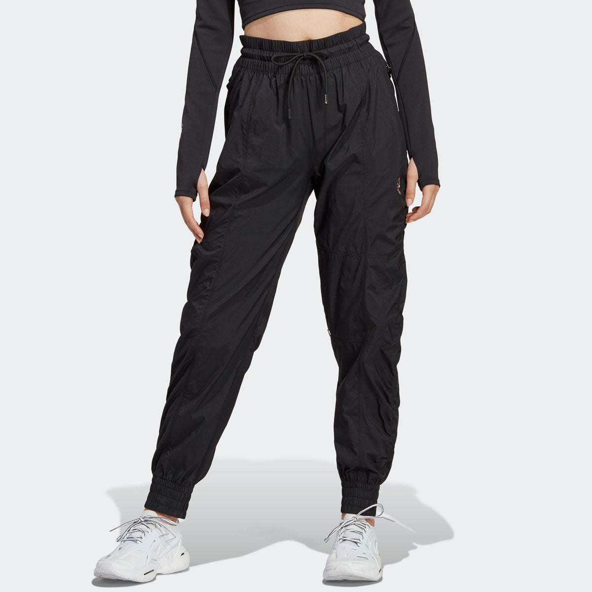 (WMNS) adidas By Stella McCartney True Casuals Pants 'Black' HY6273
