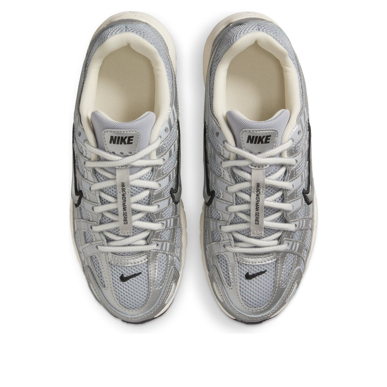 (GS) Nike P-6000 'Metallic Silver Black' HV5064-006