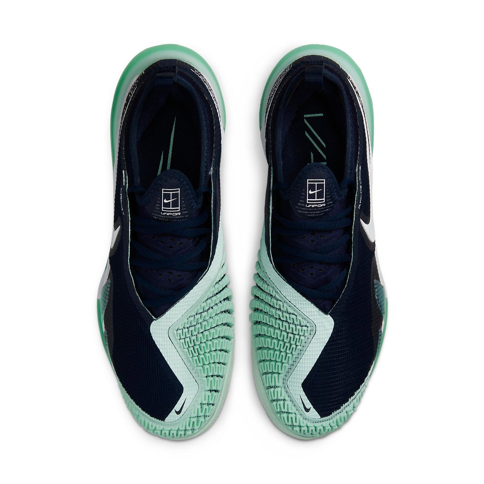 (WMNS) Nike Court React Vapor NXT 'Navy Lake Green' CV0746-410