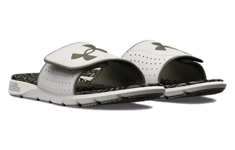 Under Armour Ignite Pro Graphic Footbed Slides 'White' 3026025-301