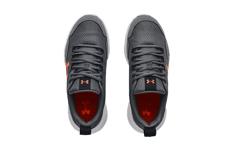 (GS) Under Armour Essential Running Shoes Grey 3022991-106