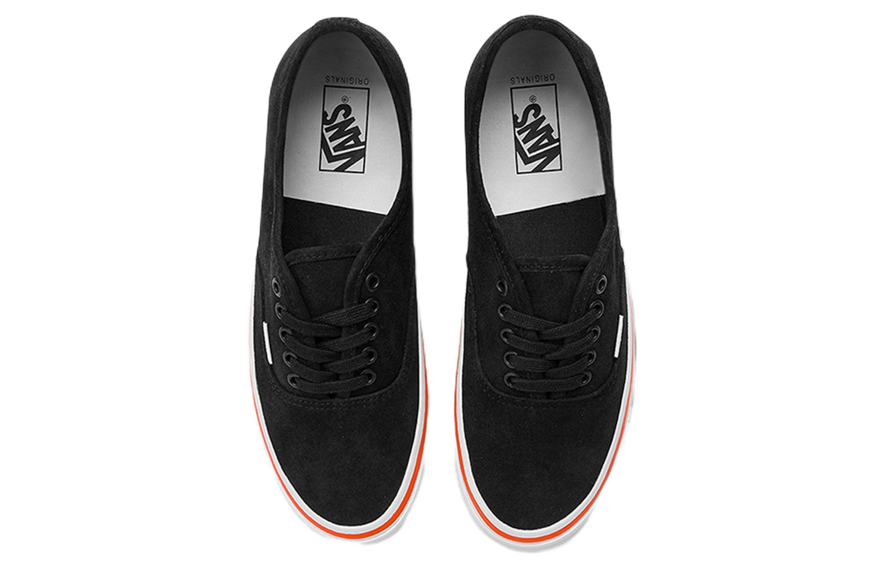 Vans Authentic LX 'Black White Orange' VN0A5FBDY8J