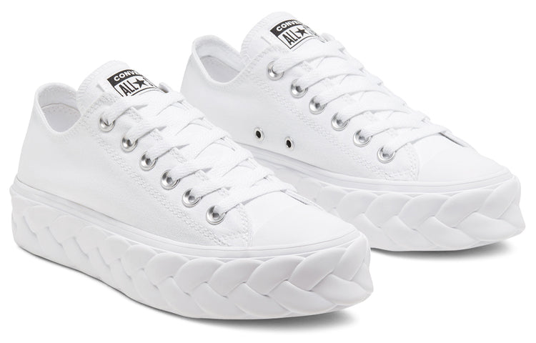 (WMNS) Converse Chuck Taylor All Star Low 'Runway Cable - White' 568895C