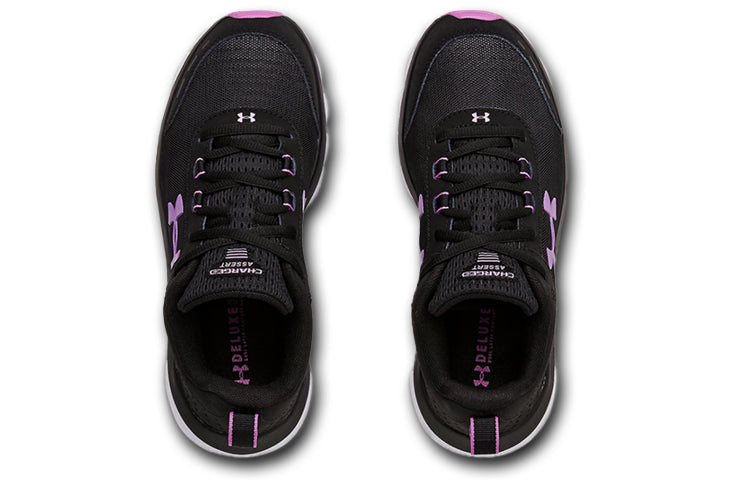 (WMNS) Under Armour Charged Assert 8 'Black Purple' 3021972-007