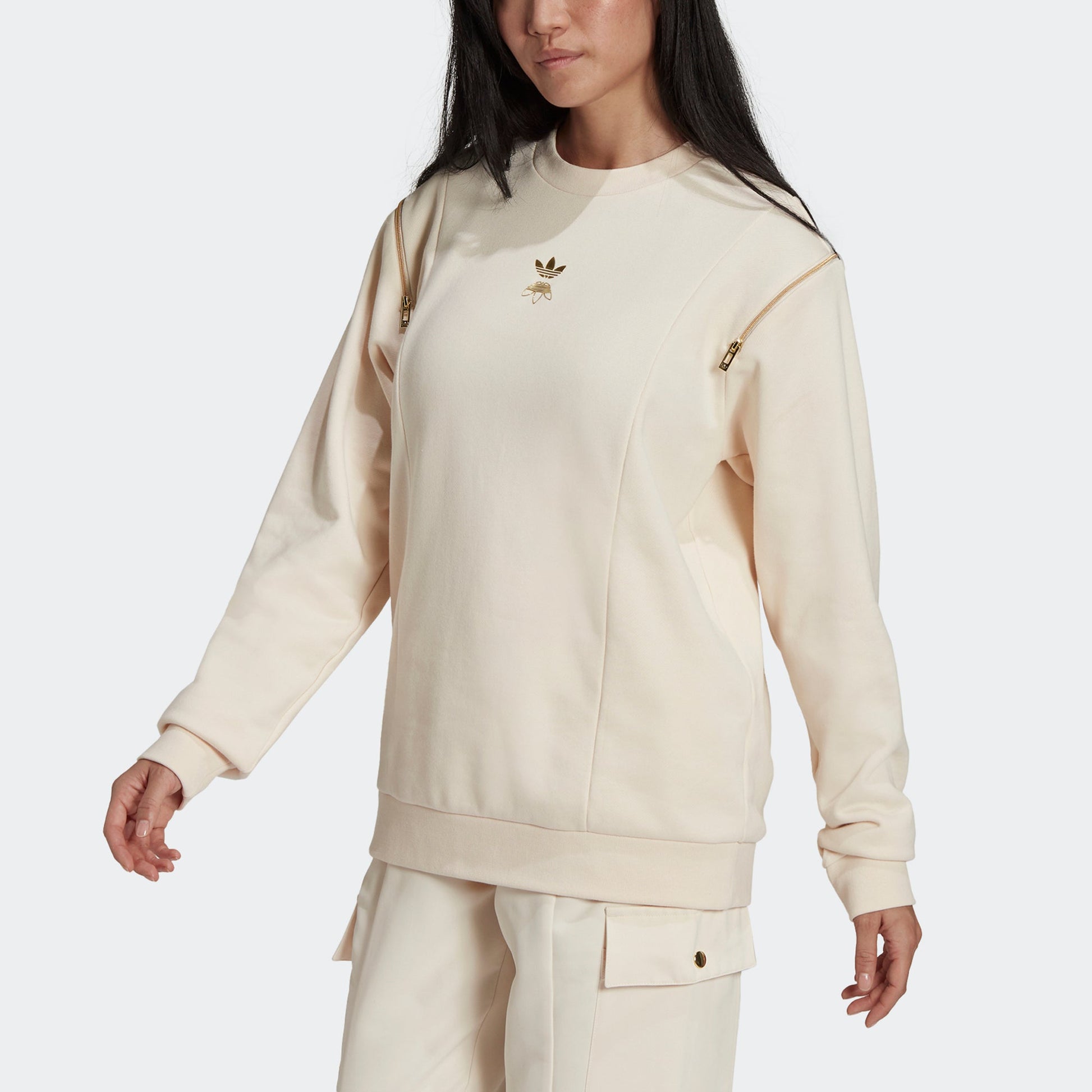(WMNS) adidas Original Crew Wonder 'Beige' HG6681