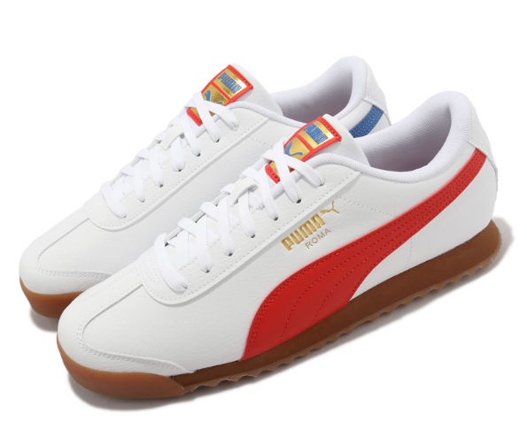 PUMA Roma RWB 'White Red Blue Mismatch' 388341-01