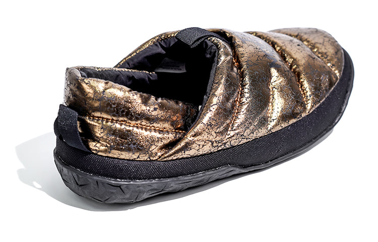 (WMNS) THE NORTH FACE Nuptse Mule Metallic 'Metallic Bronze Tnf Black' NF0A7W4B-9Y0
