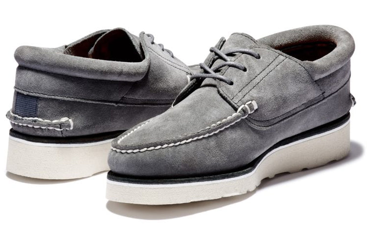 Timberland 3 Eye Wedge Narrow Fit Oxford Shoes 'Medium Grey Suede' A2NV3033