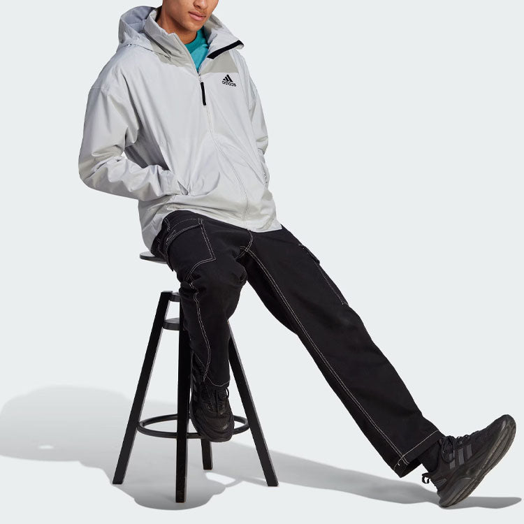 adidas Traveer Rain.Rdy Jacket 'Grey' IK3145