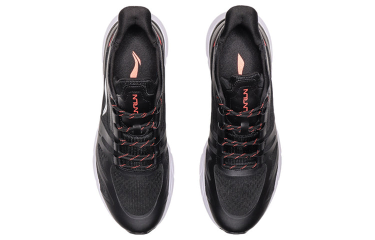 Li-Ning Running Shoes 'Black White Red' ARHQ089-1