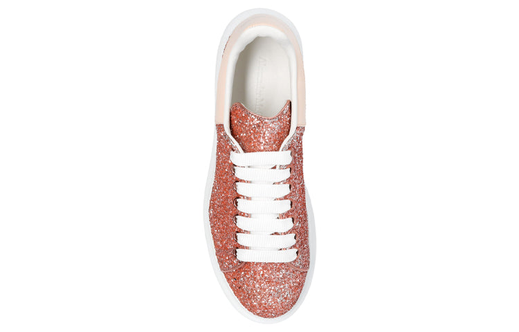 (WMNS) Alexander McQueen Oversized Glitter Sneaker 'Pink' 558944W4NC15530