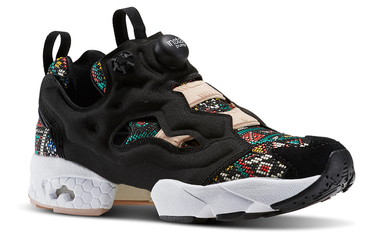 (WMNS) Reebok Instapump Fury Gt Running Shoes Black/Pink BD3095