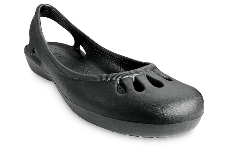 (WMNS) Crocs Malindi Shoes 'Black' 10127-001