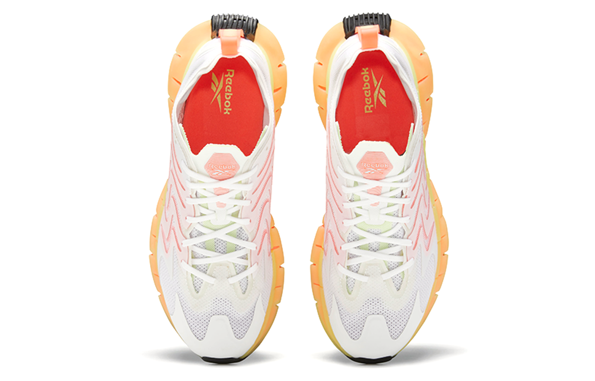 (WMNS) Reebok Zig Kinetica 21 'White Red Orange' FX9412