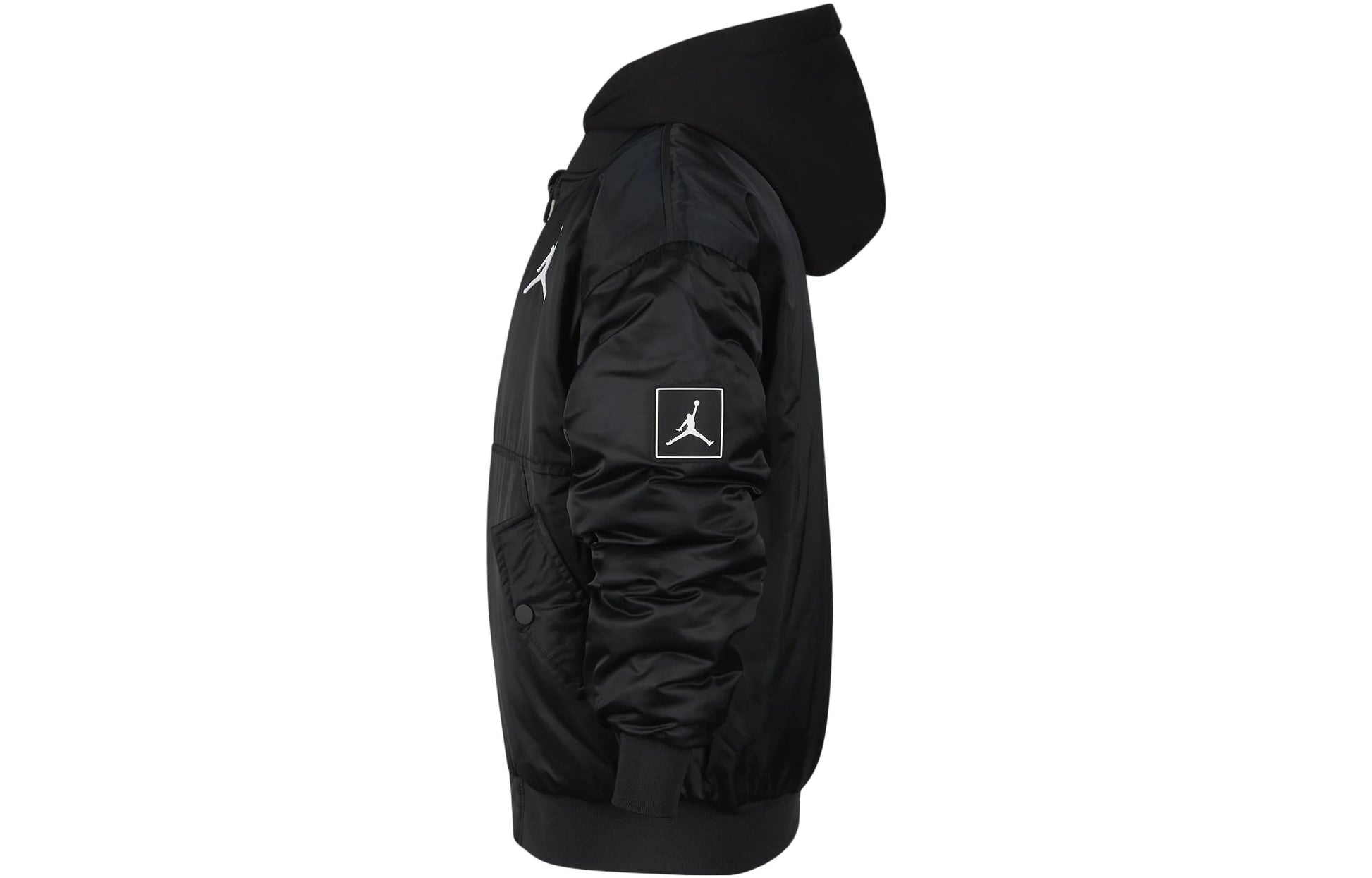 (GS) Air Jordan Logo Jacket 'Black' FV2632-010
