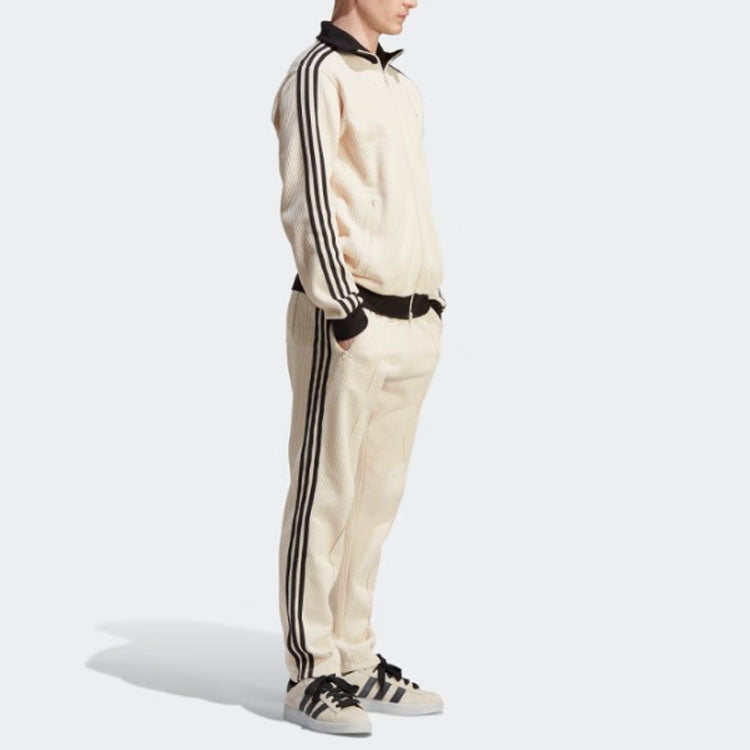 adidas Waffle Beckenbauer Track Jacket 'Wonder White' HR3307