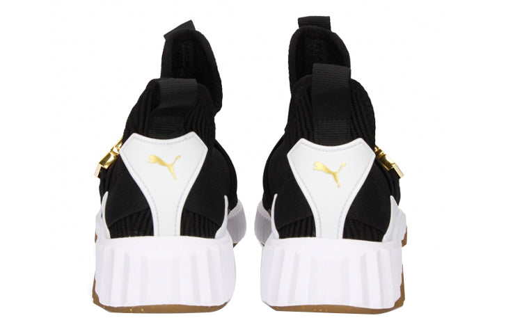 (WMNS) PUMA Defy Varsity Mid Shoes Black/White 191667-01