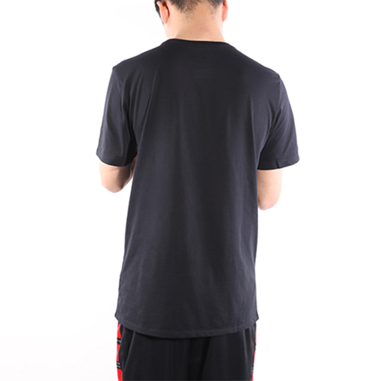 Nike Alphabet Printing Sports Round Neck Short Sleeve Black AQ3242-010