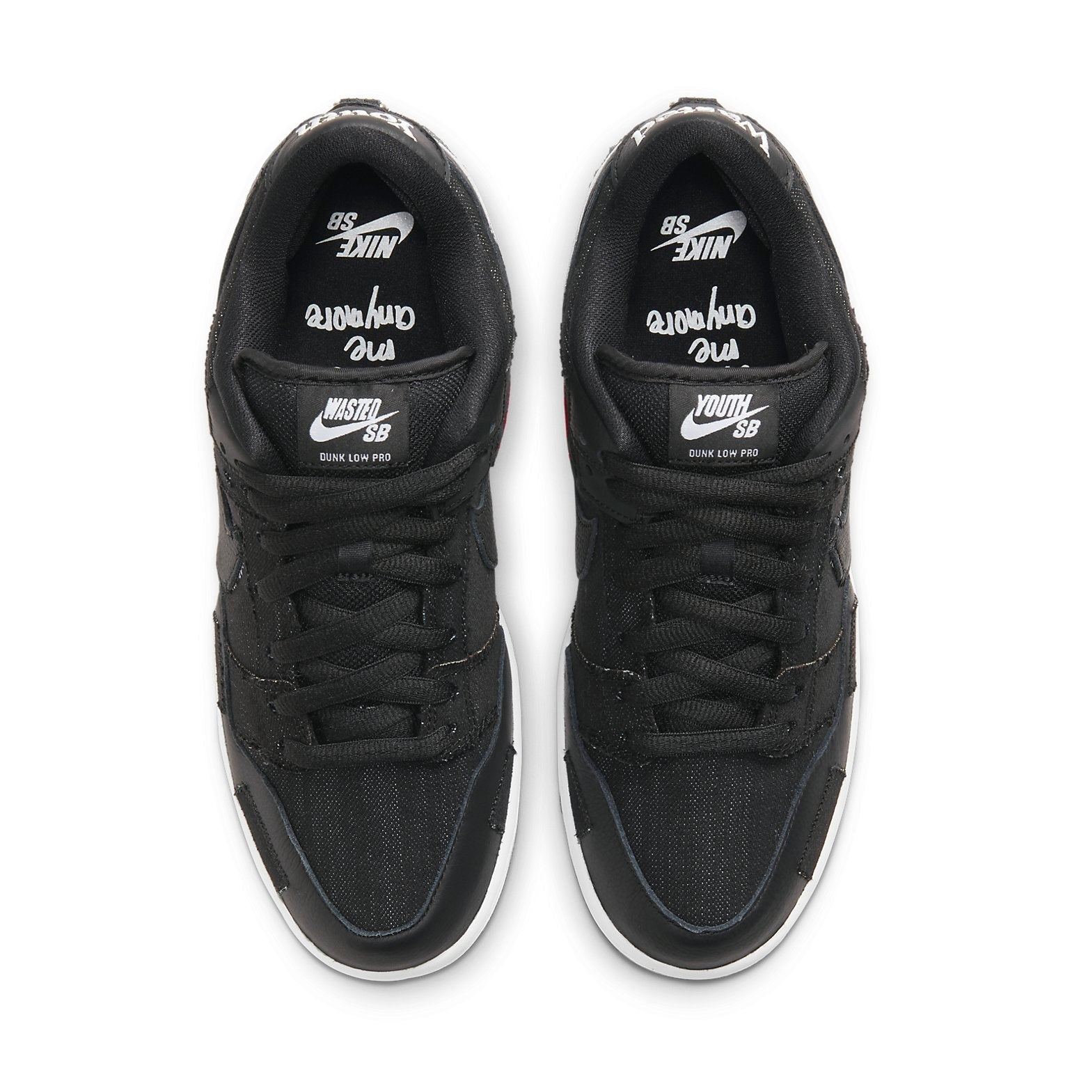 Nike x Wasted Youth SB Dunk Low 'Black Denim' DD8386-001