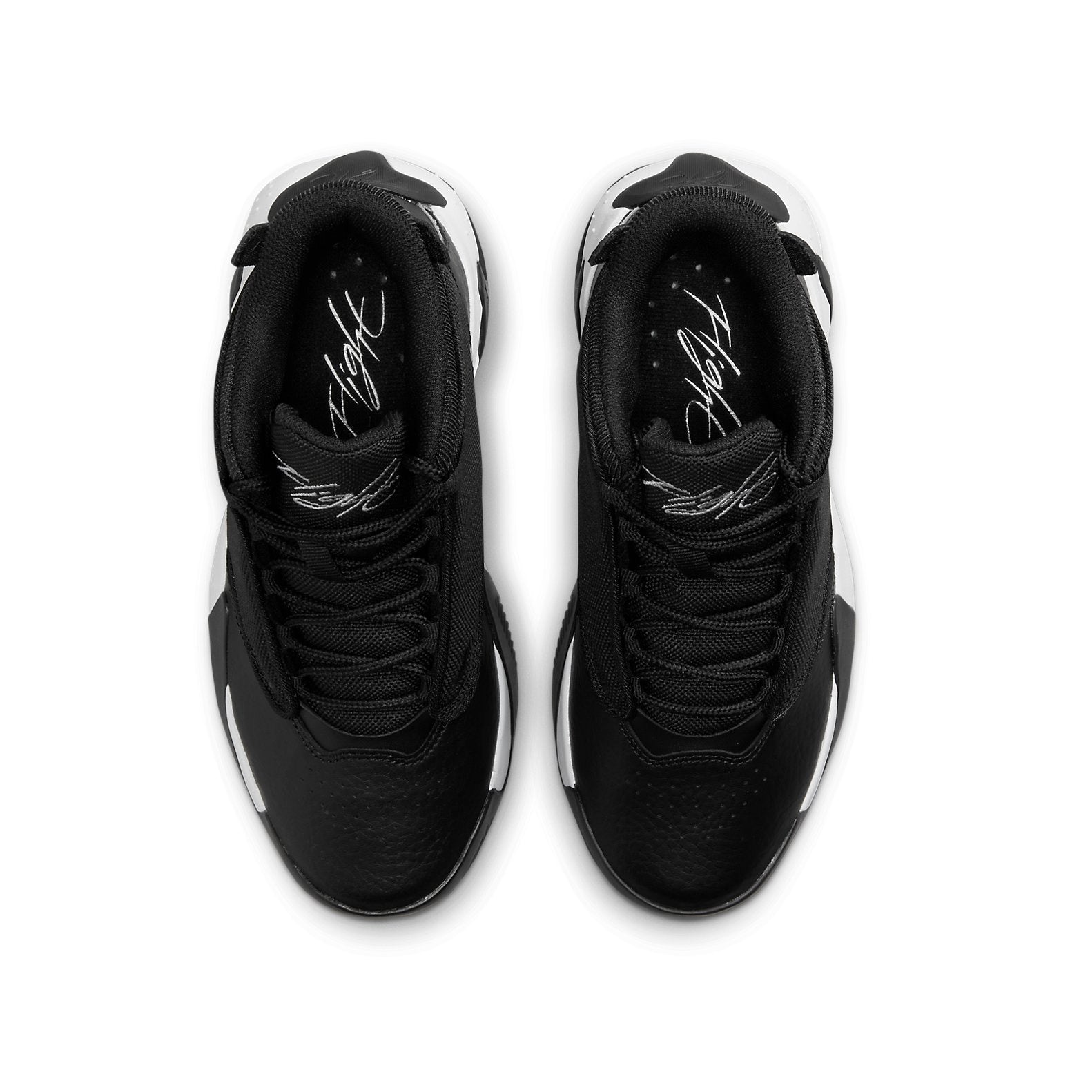 (GS) Air Jordan Max Aura 4 'Black Metallic Silver' DQ8404-002