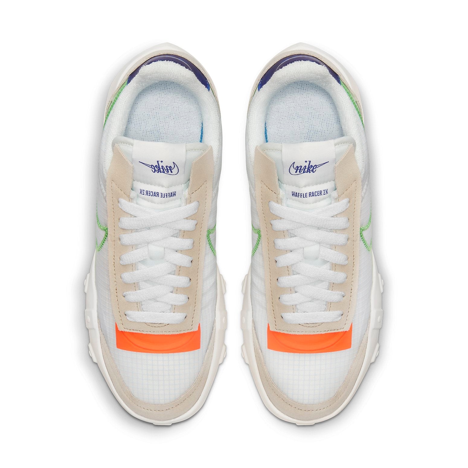 (WMNS) Nike Waffle Racer 2X 'Desert Sand Mean Green' CK6647-004