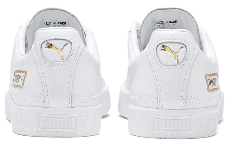 PUMA Basket Stitch White/Gold 368387-05
