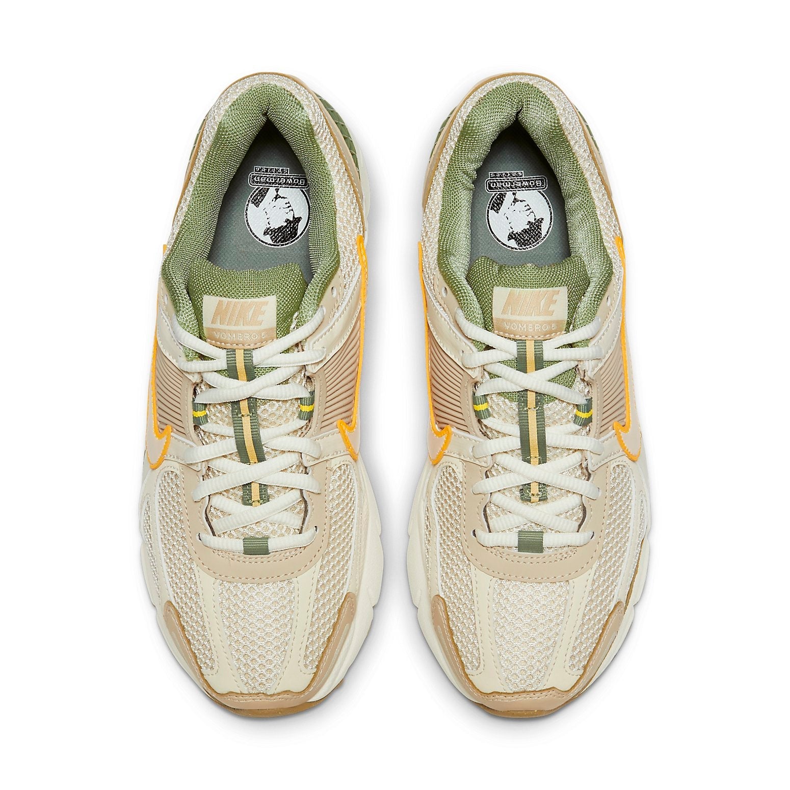 (WMNS) Nike Air Zoom Vomero 5 'Sail Laser Orange Medium Olive' FQ6868-181
