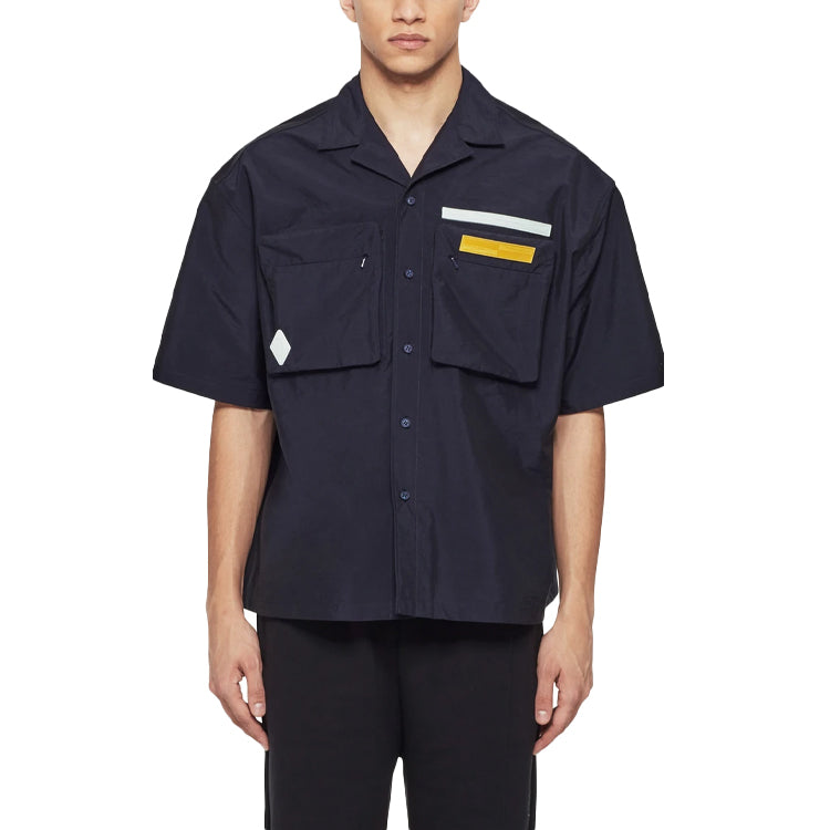 A-COLD-WALL* Pocket Poplin Shirt 'Navy Blue' ACWMSH047-NAVY