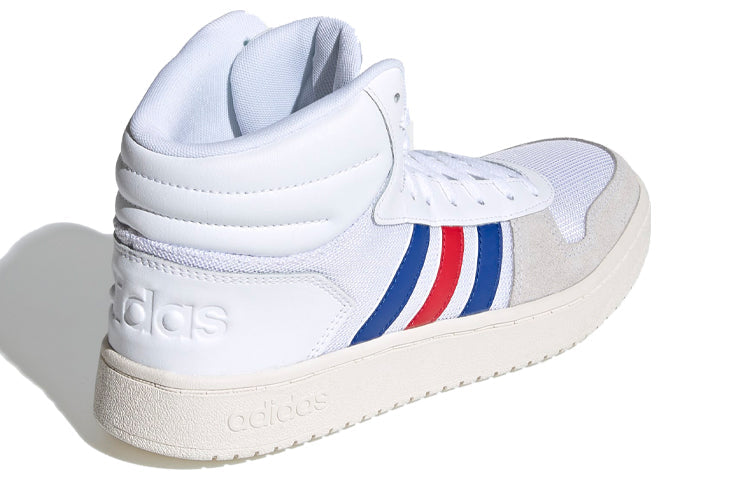 adidas Hoops 2.0 Mid 'White Royal Scarlet' FW8252