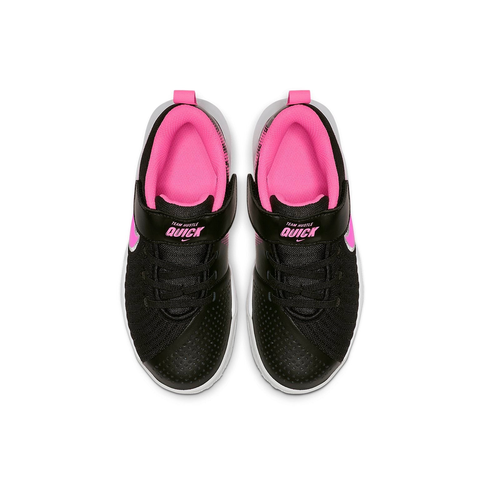(PS) Nike Team Hustle Quick 9 'Black Pink Blast' AT5299-003