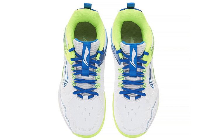 Li-Ning Sound Wave 3 'White Blue Neon Yellow' AYTS036-1