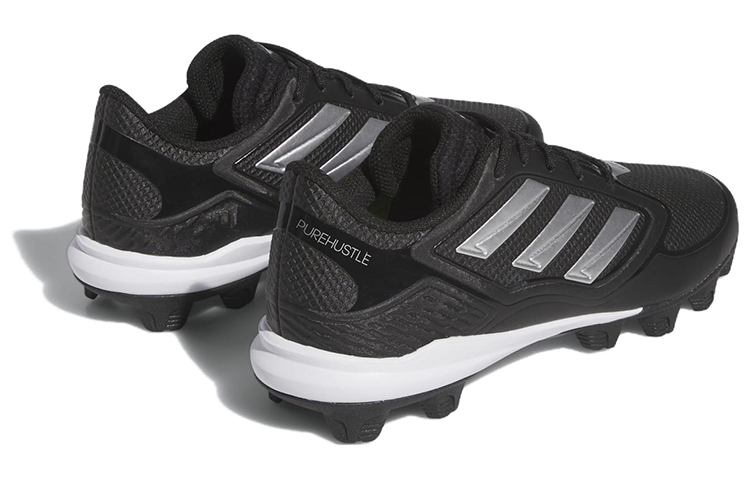 (WMNS) adidas PureHustle 3 MD 'Black Silver Metallic' IG7138
