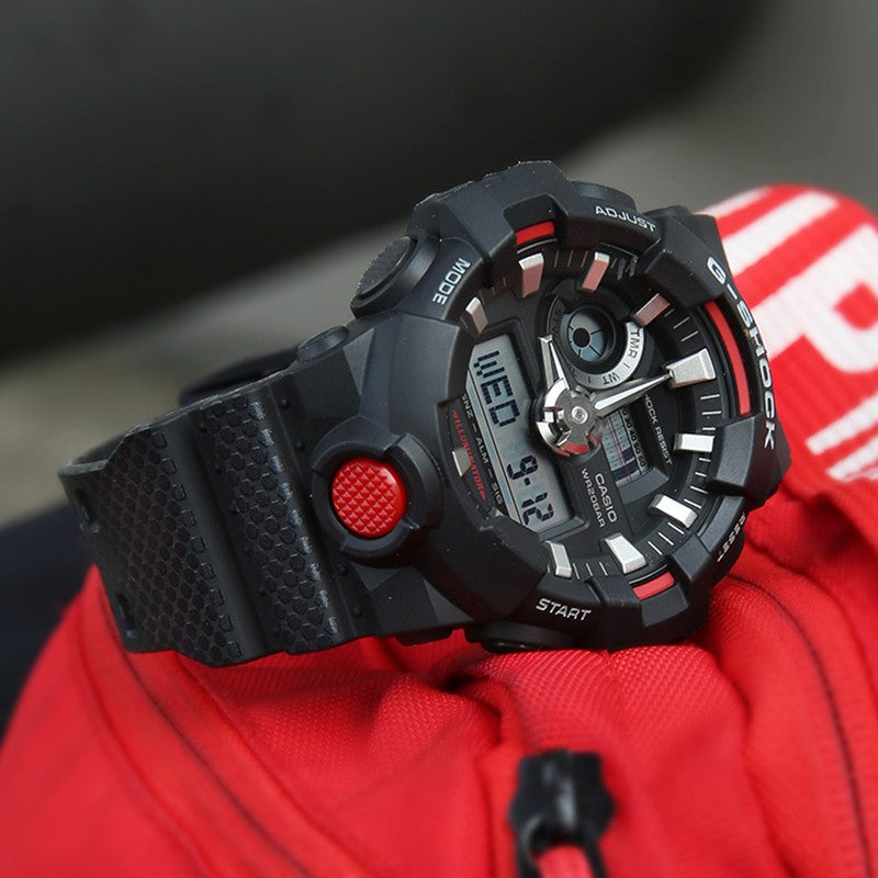 CASIO G-Shock Analog-Digital 'Black' GA-700-1APR