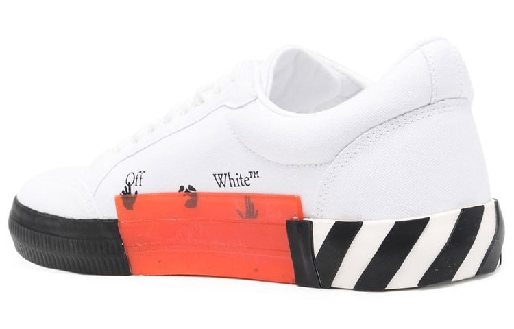 Off-White Vulc Sneaker 'White Black Red' OMIA085S23FAB0010117